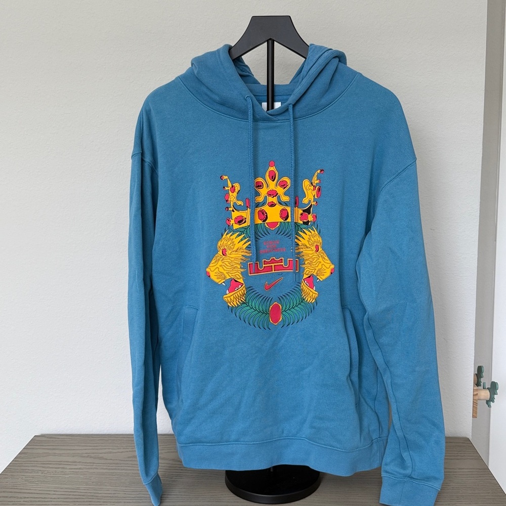 LeBron James Nike Blue Hoodie